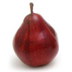 A Red Comice Pear
